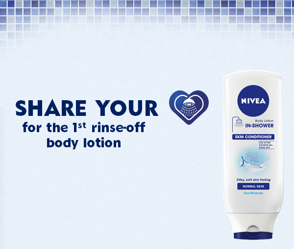 BestLah NIVEA FREE InShower Skin Conditioner Samples