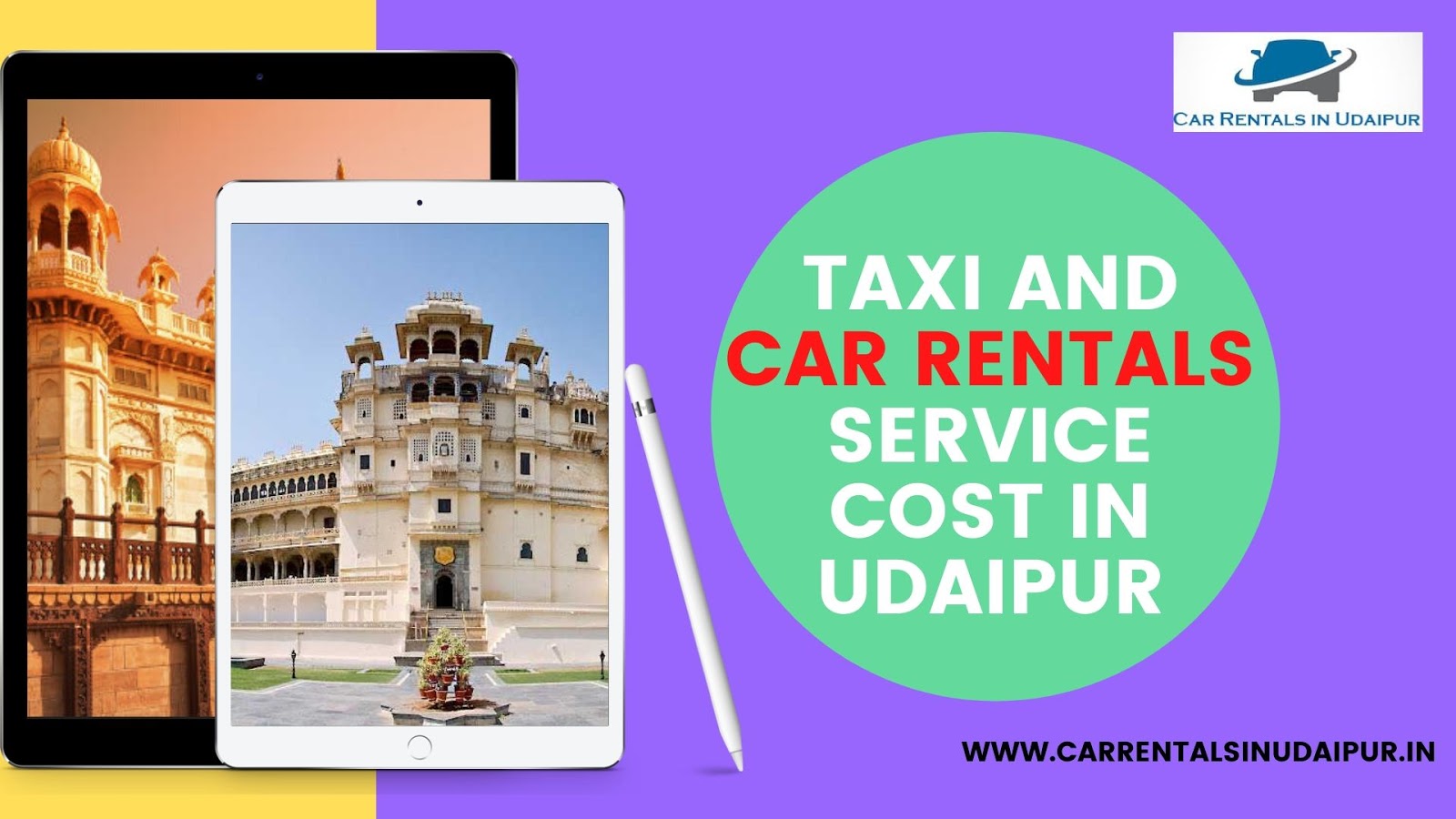Taxi and Car Rental Service Cost in Udaipur