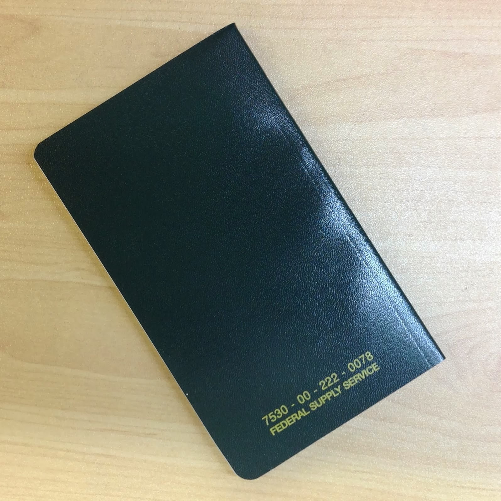 bingbabel US Military issued Memoranda Pocket Notebook