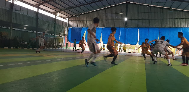 Kalahkan Banyuasin 8-2, Futsal Putra Muba Hadapi Lubuk Linggau di Perempat Final