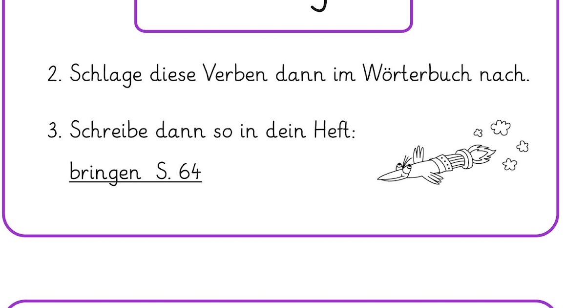 Lernstübchen: im Wörterbuch nachschlagen