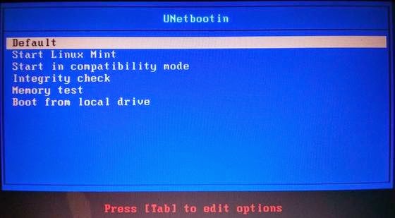Linux Mint USB Boot Linux Mint USB Boot
