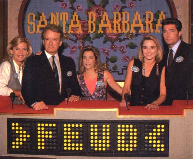 Family Feud. The teams of Santa Barbara and The Bold and the Beautiful