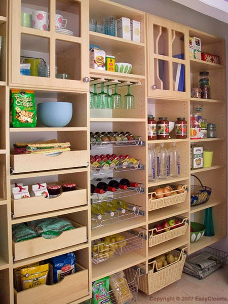 kitchen pantry shelving design ideas - kitchen home design