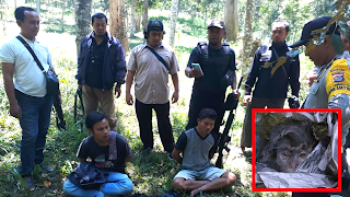 Daging Lutung Hasi Buruan Gagal Disantap, Keburu Dikepung Polisi