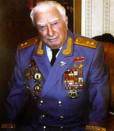 Felix Dadaev in his military uniform.