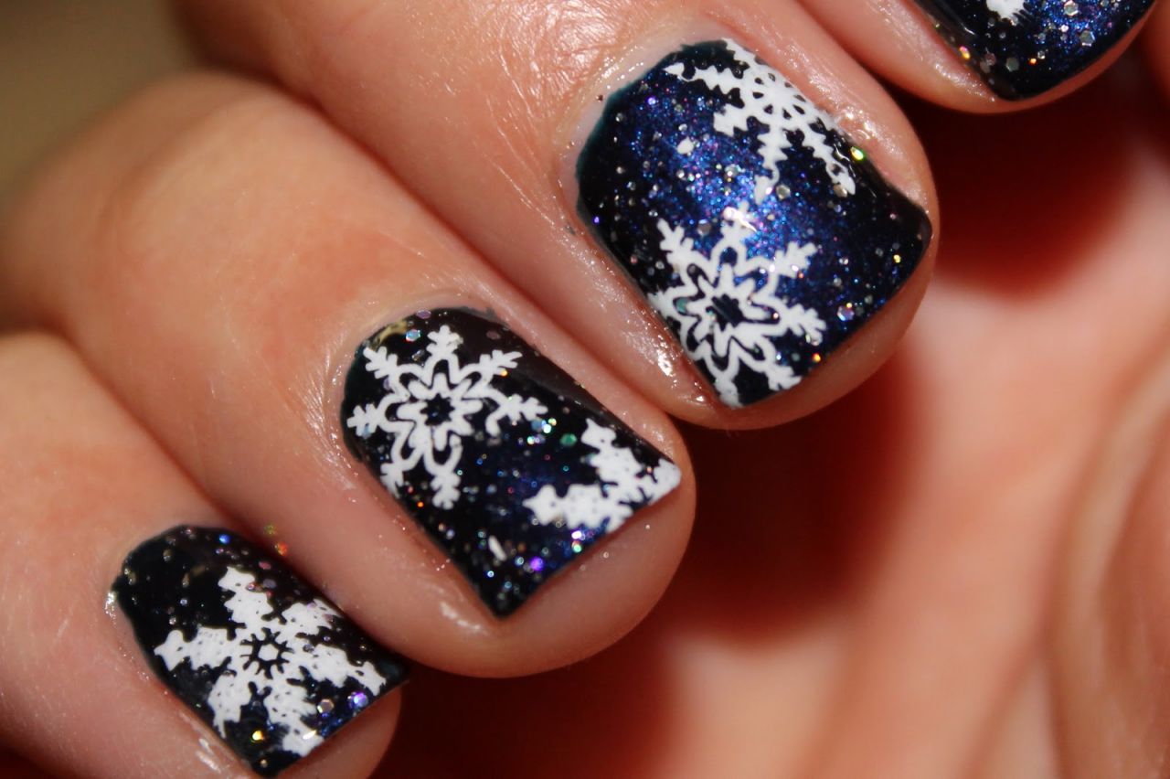 8. Acrylic Nail Art Ideas for Winter - wide 8
