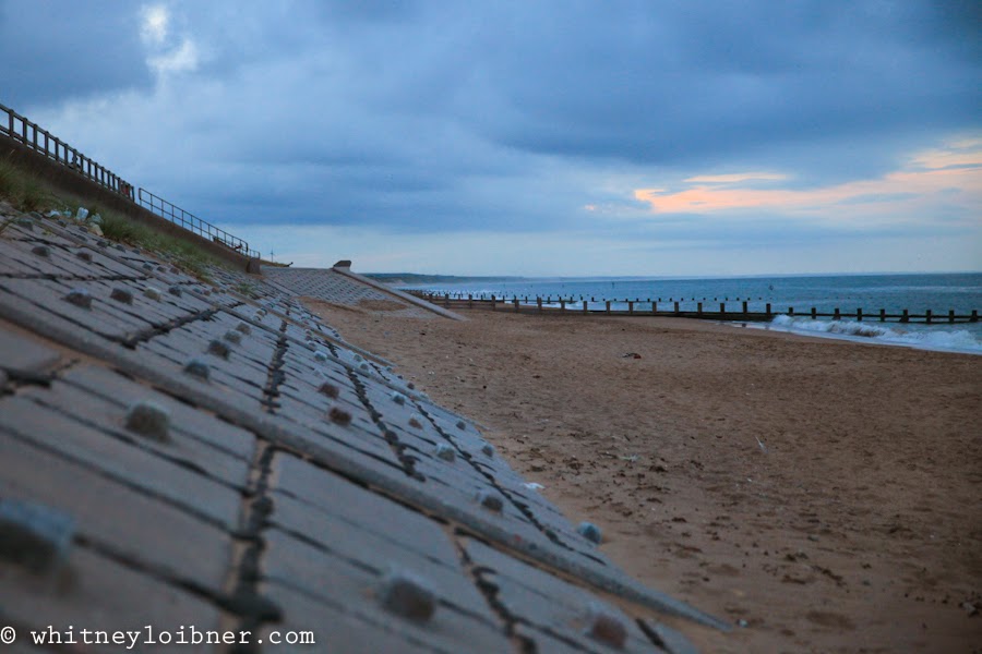 Aberdeen beach, Scotland coast