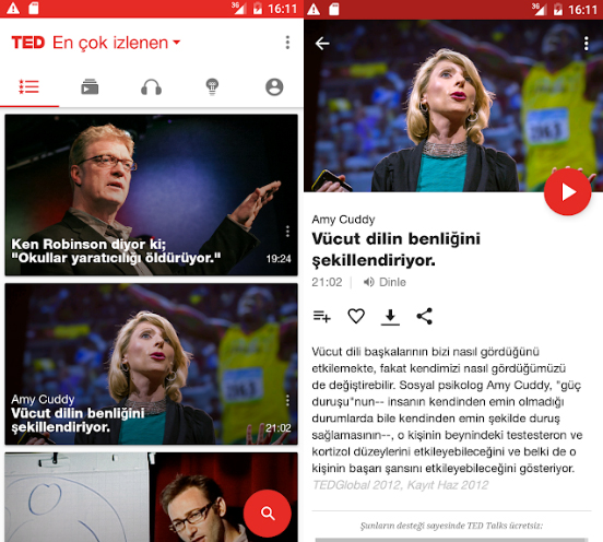 TED Android iOS - 1 TED Android iOS - 1