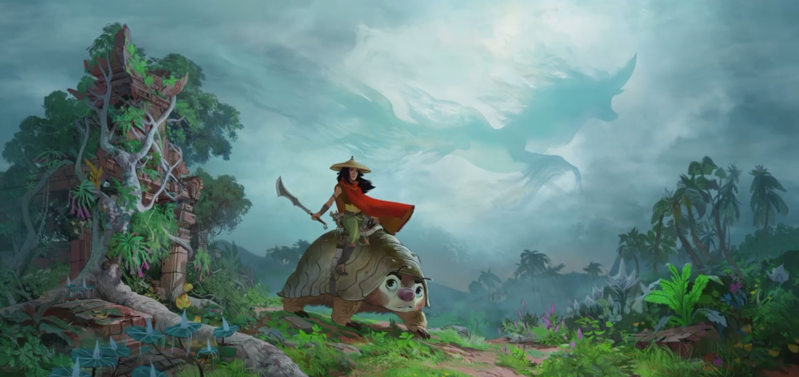 Disney Fan Collector: Primer concept art de Raya y el ...