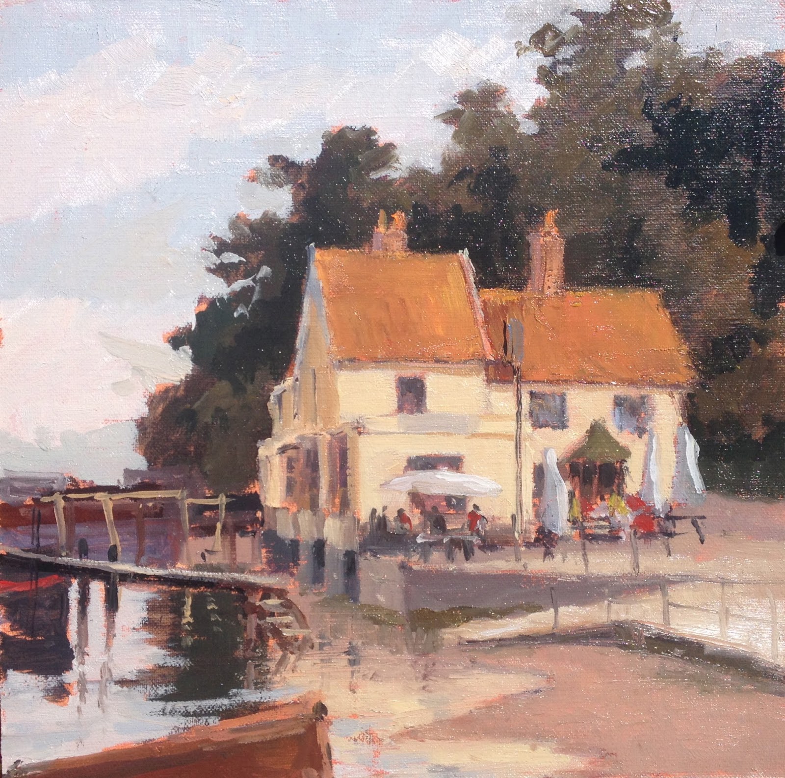 Mo Teeuw Art: A Week at Dedham Hall