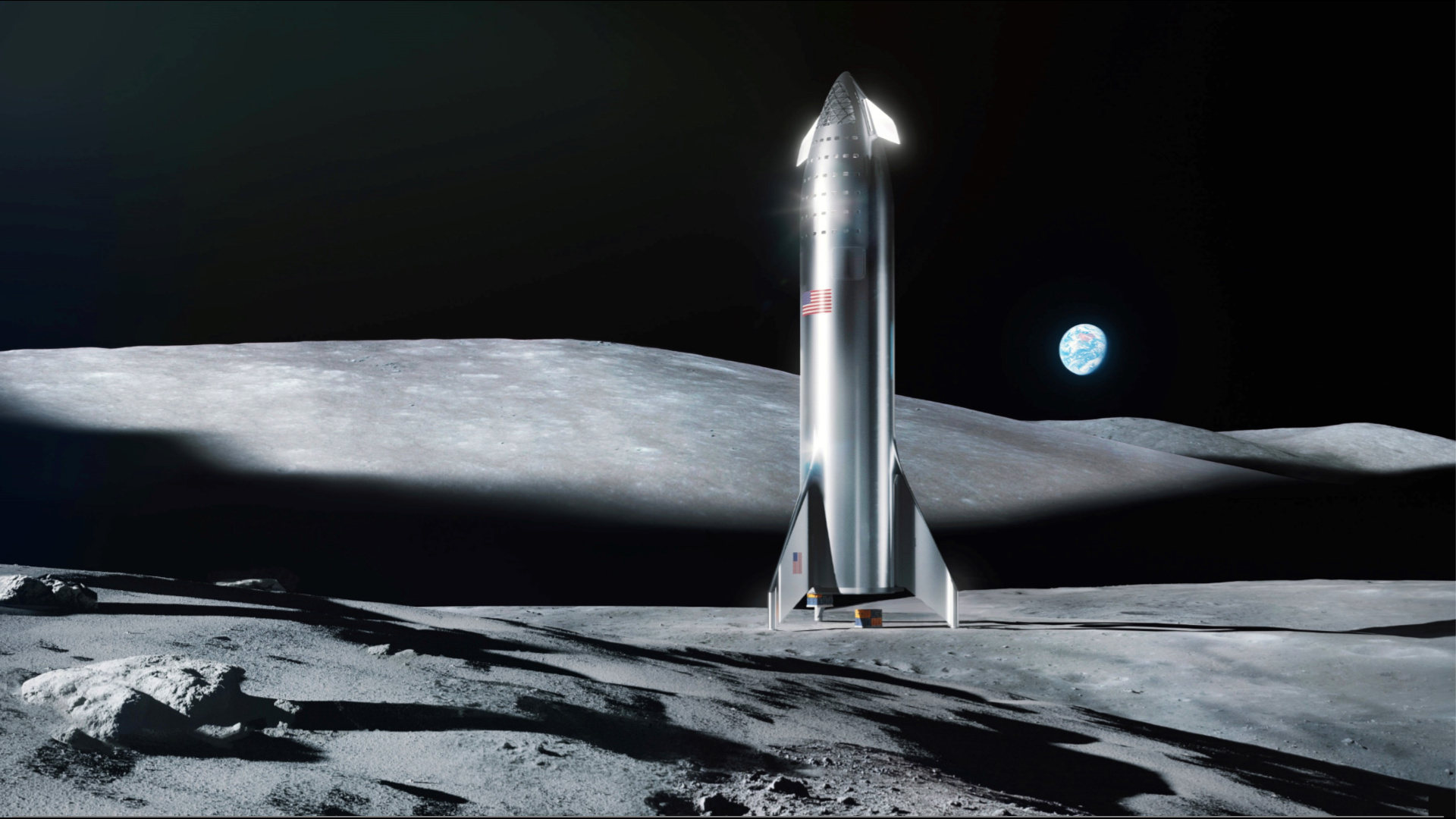 moon travel spacex