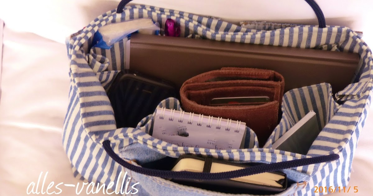 binnentas of organizing bag.