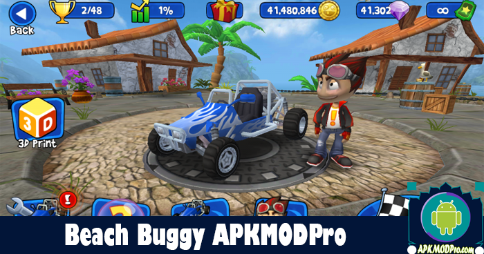 Download Beach Buggy Racing 2 MOD APK 1.6.4 (Unlimited Money) Terbaru