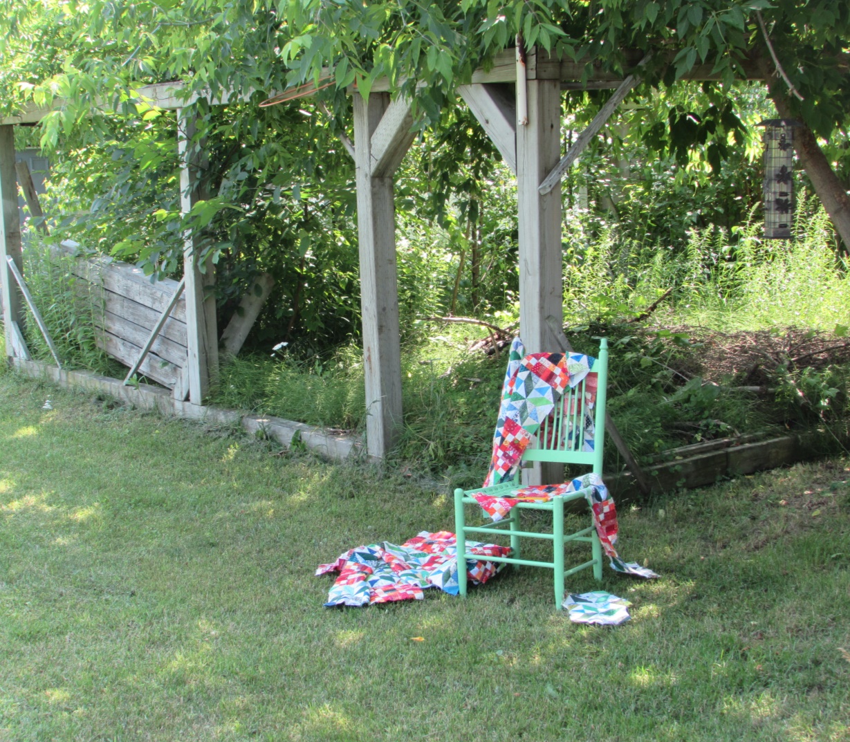 At the Corner of Scraps and Quilts Falling Apart