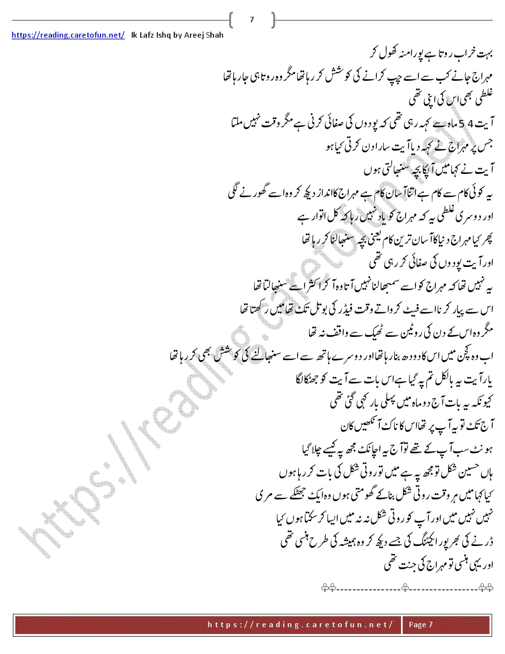 areej shah novel