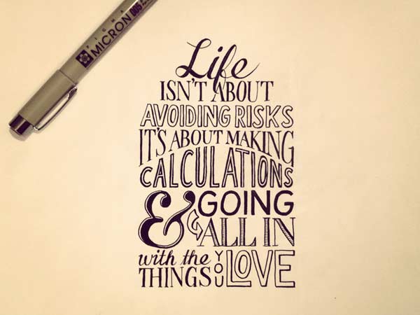 Hand Lettering Quotes