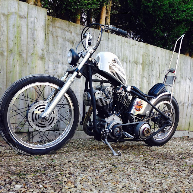 Harley Davidson Shovelhead By Funky Flip Flop Hell Kustom