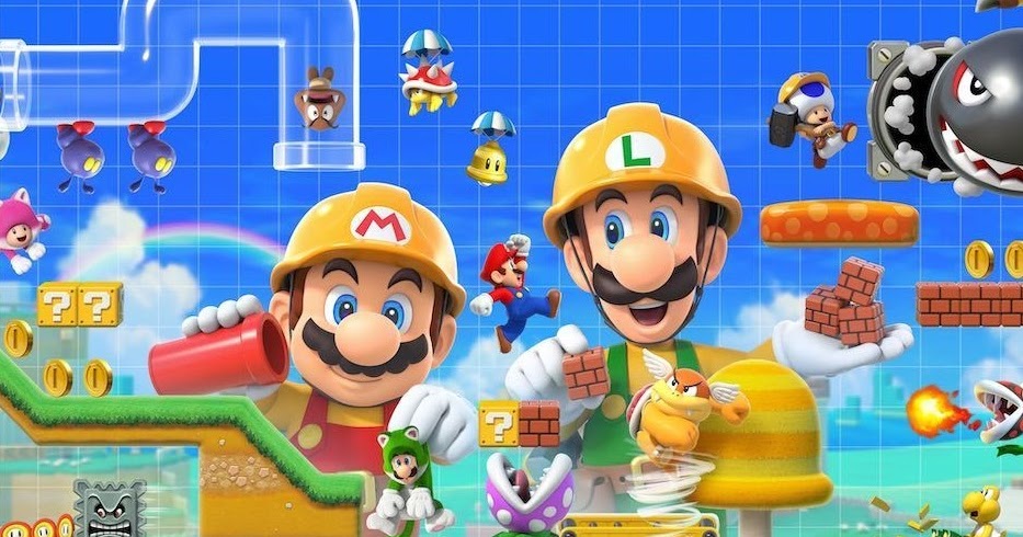 hobbykids gaming mario maker