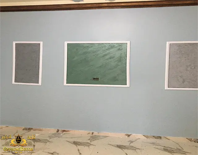 حوائط بالوان جميلة حوائط بالوان قطيفة قلعة الديكور