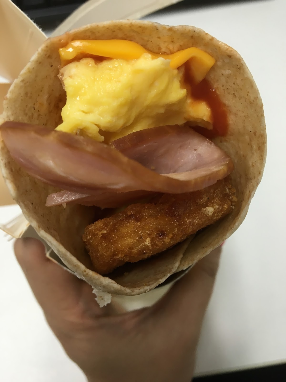 Mcdonald's Breakfast Wrap Eat like King Enjoy like Queen