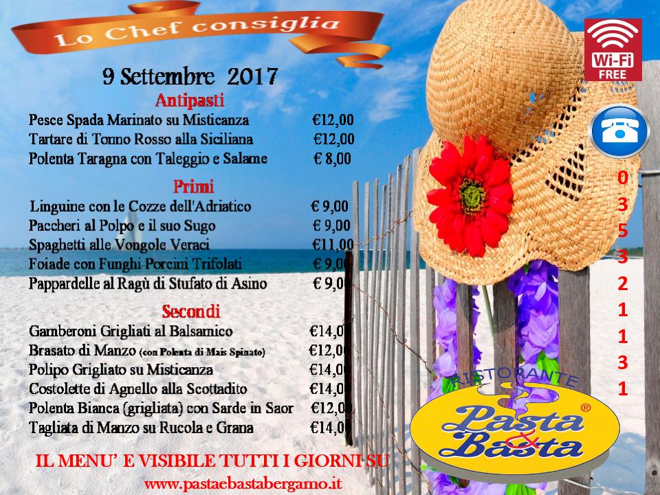Ristorante Pasta e Basta PRANZO DEL SABATO A BERGAMO