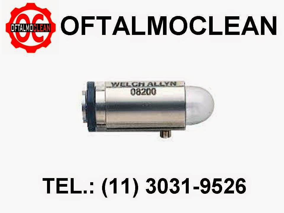 Oftalmoclean Assistência técnica especializada lâmpada 8200 welch