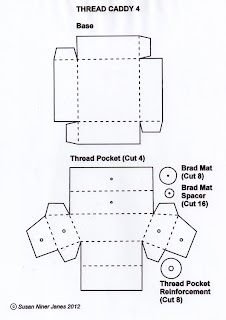 The Papercraft Post: Thread Caddy Tutorial
