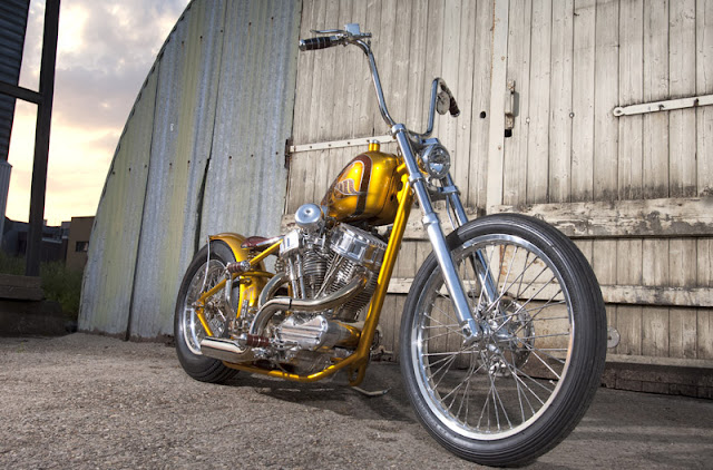 Harley Davidson Panhead By Iron Pit Hell Kustom
