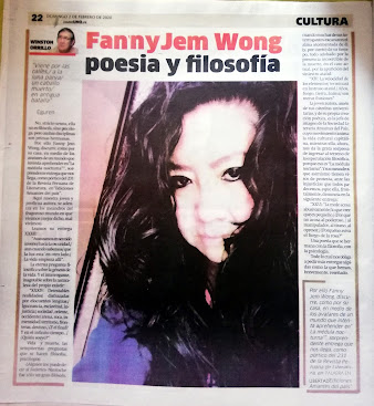 FANNY JEM WONG POESÍA Y FILOSOFÍA POR WINSTON ORRILLO