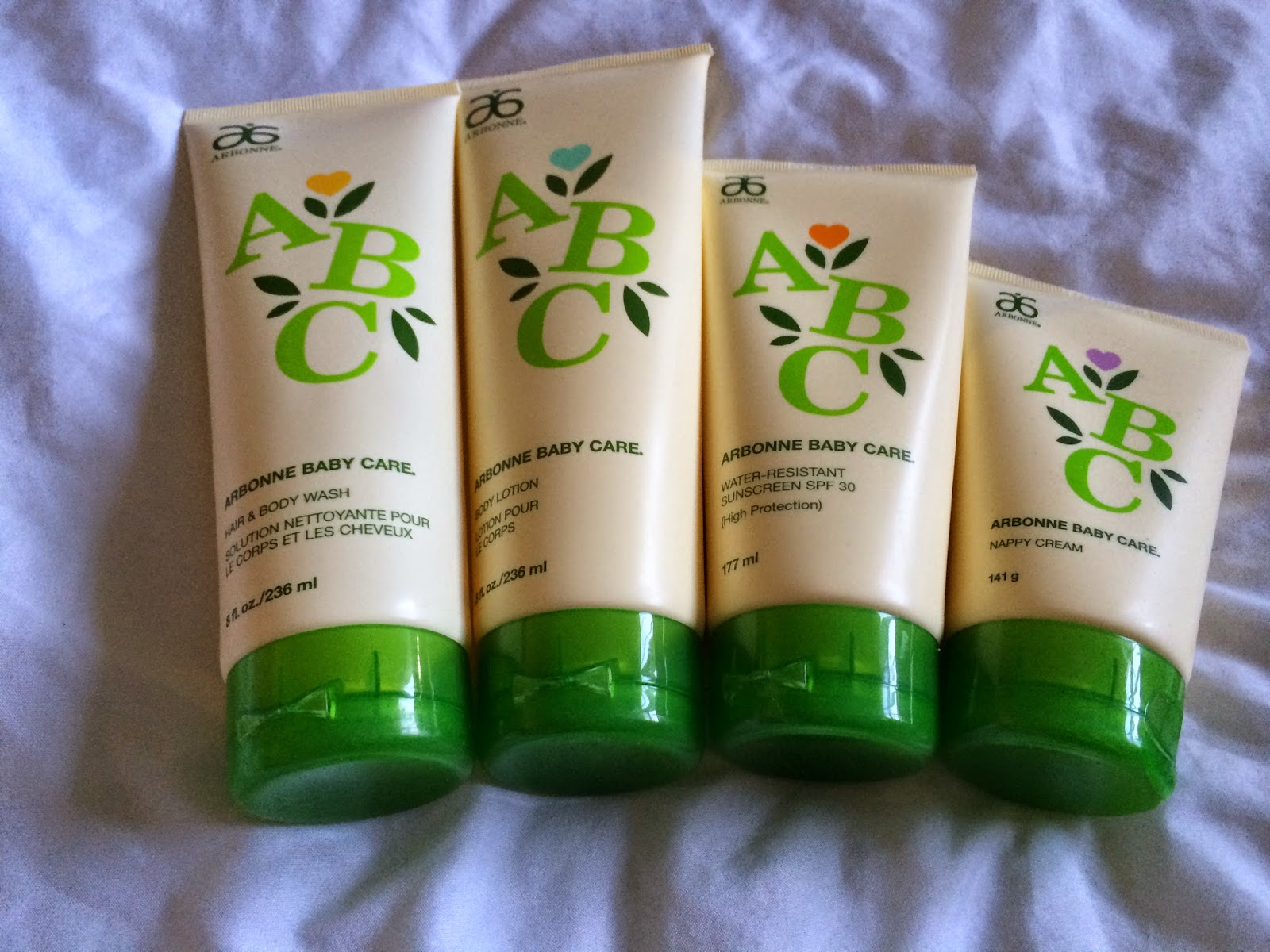 arbonne baby range