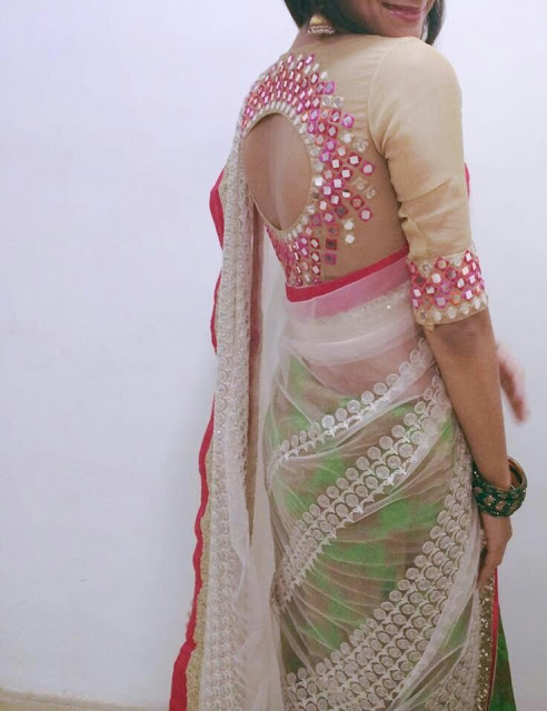 20 Latest blouse back designs for Bridal Sarees | Bling Sparkle
