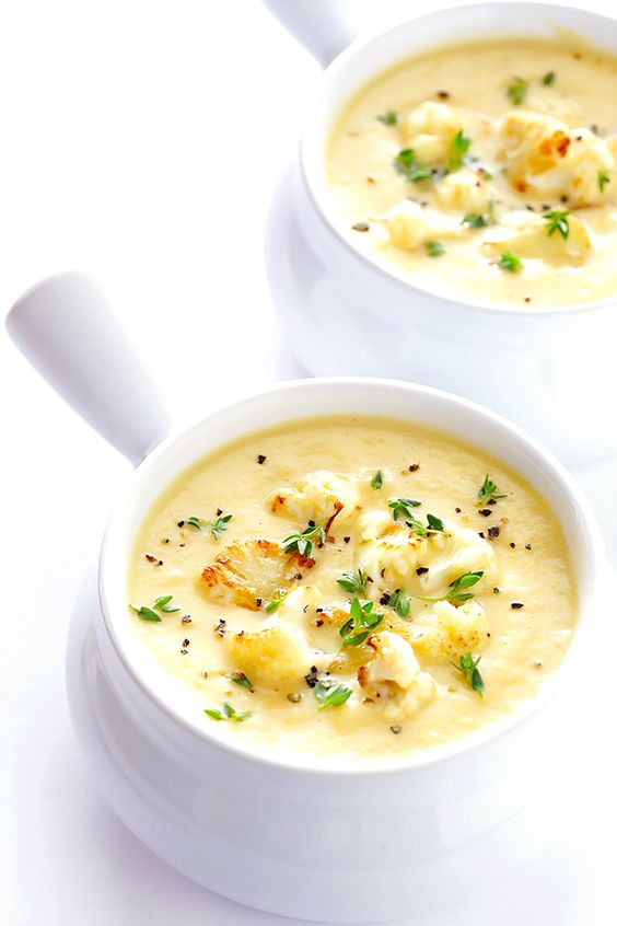Creamy Cauliflower Soup simpledeleciousfoods