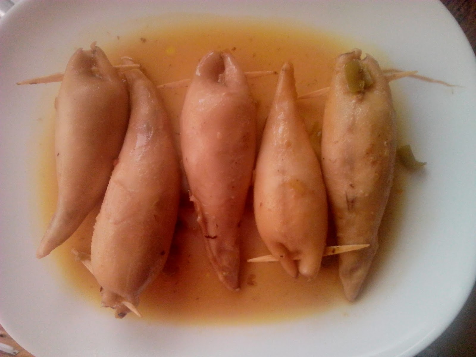 Calamares rellenos