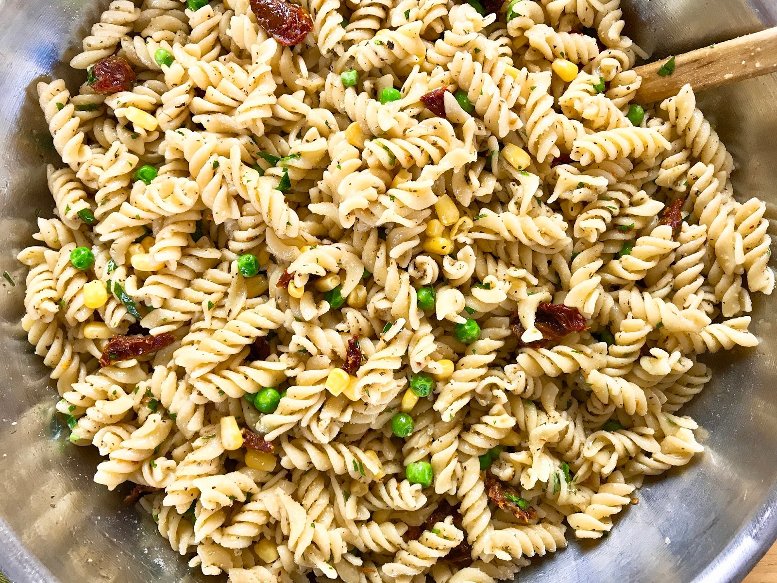 Pantry Raid Pasta Salad