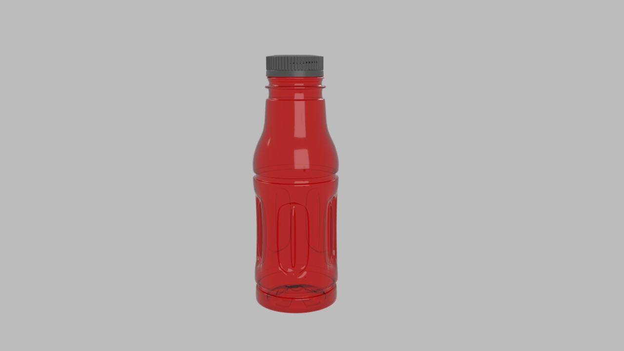 bottle 3D maya product