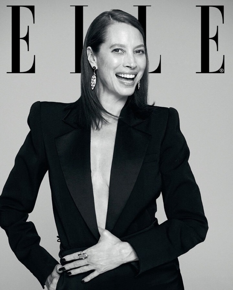 christy turlington makes a glam statement elle india christy turlington makes a glam statement elle india
