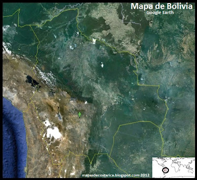 Bolivia , Google Earth 