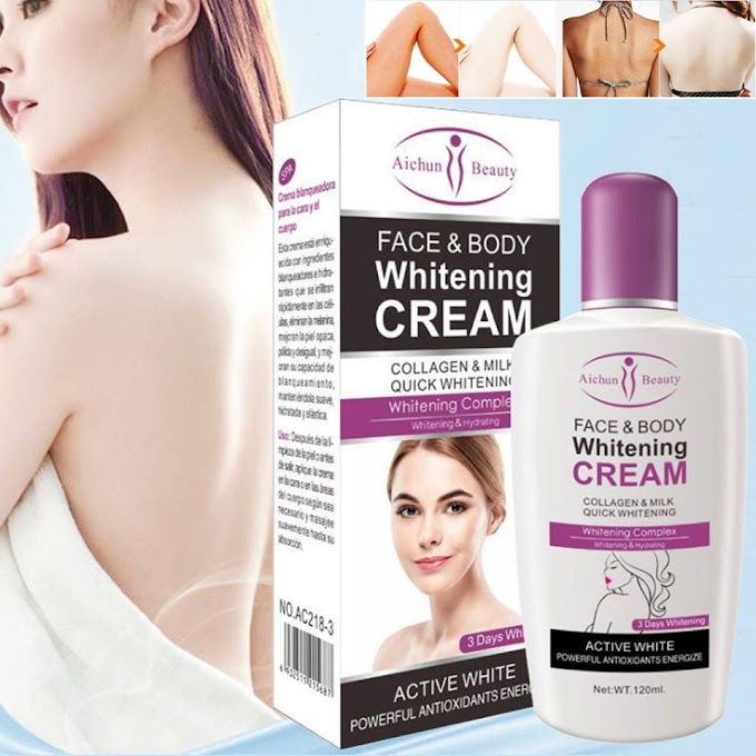 Aichun beauty face and body whitening cream