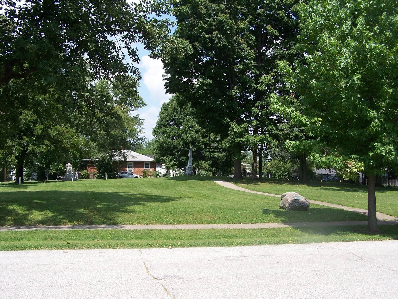 Mooresville (Indiana) Local History Treasure Trove Burial Map to