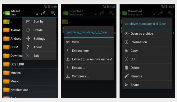 ZArchiver v0.9.1 Apk - Aplikasi Ekstrak File di Android Terbaru 2018