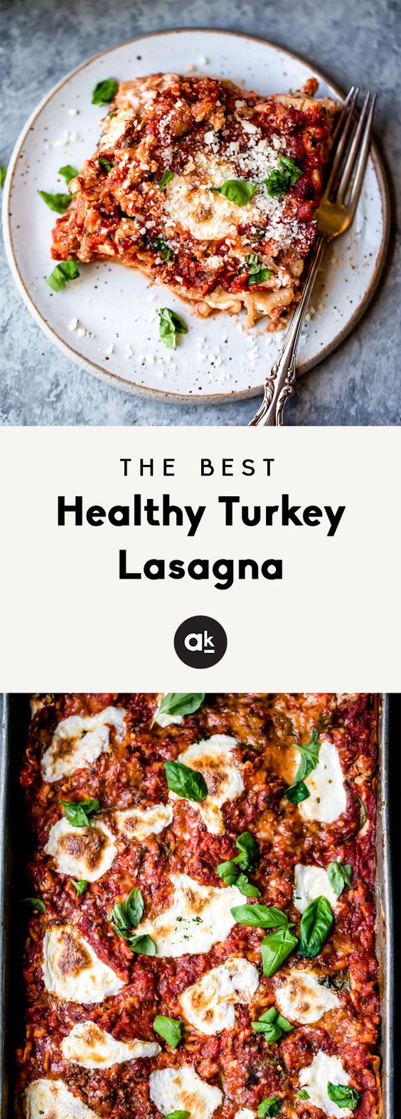 The Best Healthy Turkey Lasagna You’ll Ever Eat - RECIPE THINKERING