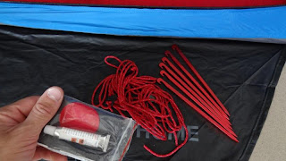 Tent Pegs, Ropes and Repair Kit for Mammut Bivy