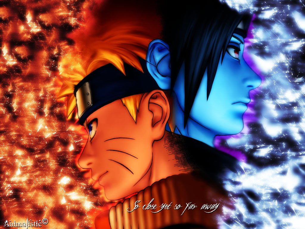 Wallpaper Keren Special Naruto vs Sasuke Wallpaper