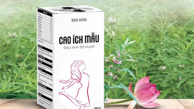 Cao ích mẫu là sản phẩm hỗ trợ điều kinh rất tốt