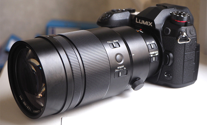 Объектив Panasonic Leica DG Elmarit 200mm f/2.8 POWER O.I.S. на камере Panasonic Lumix G9