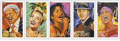 US Latin stamps