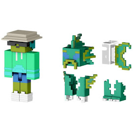 Minecraft Swamp Monster + Bucket Hat Creator Series Figure