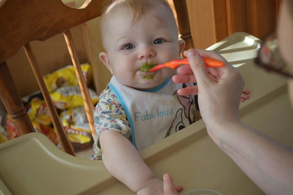 Homemade Baby Food Green Bean Puree