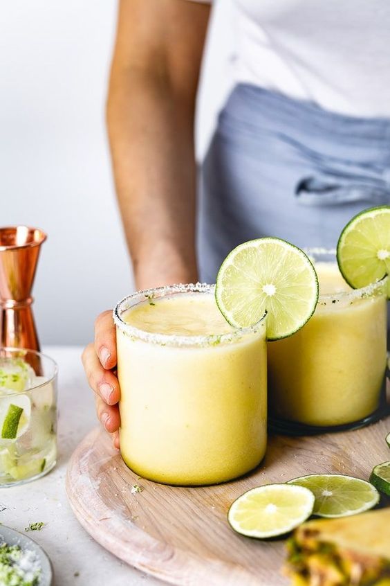 Pineapple Margaritas Healthy Food Ideas